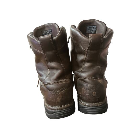 Danner Pronghorn Leather Boots Mens 11 D 8” Brown Waterproof Hunt Outdoor Used - Picture 6 of 8